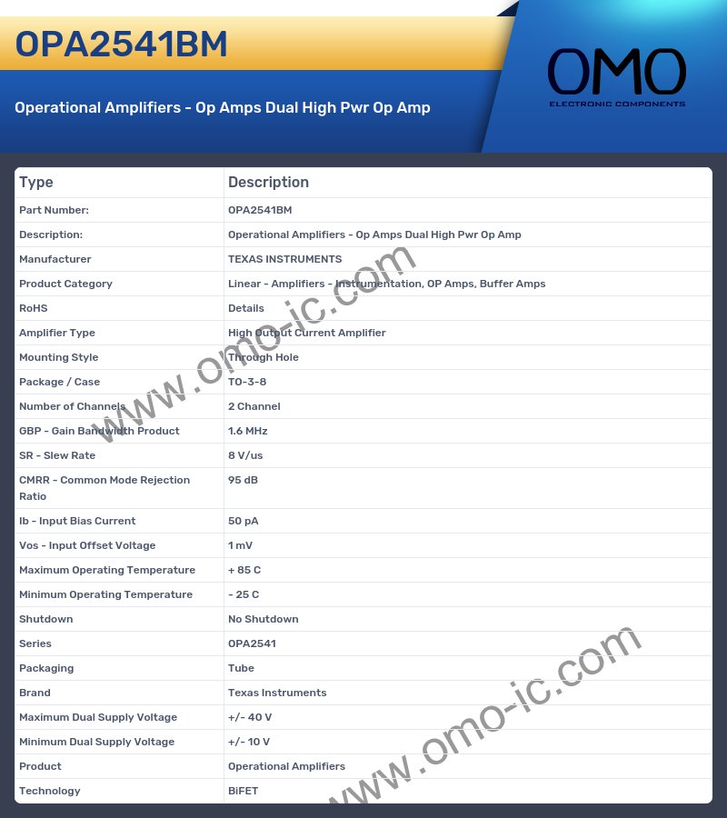 OPA2541BM