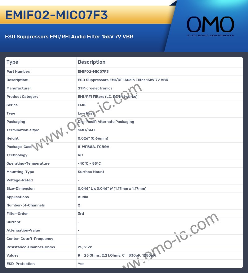 EMIF02-MIC07F3
