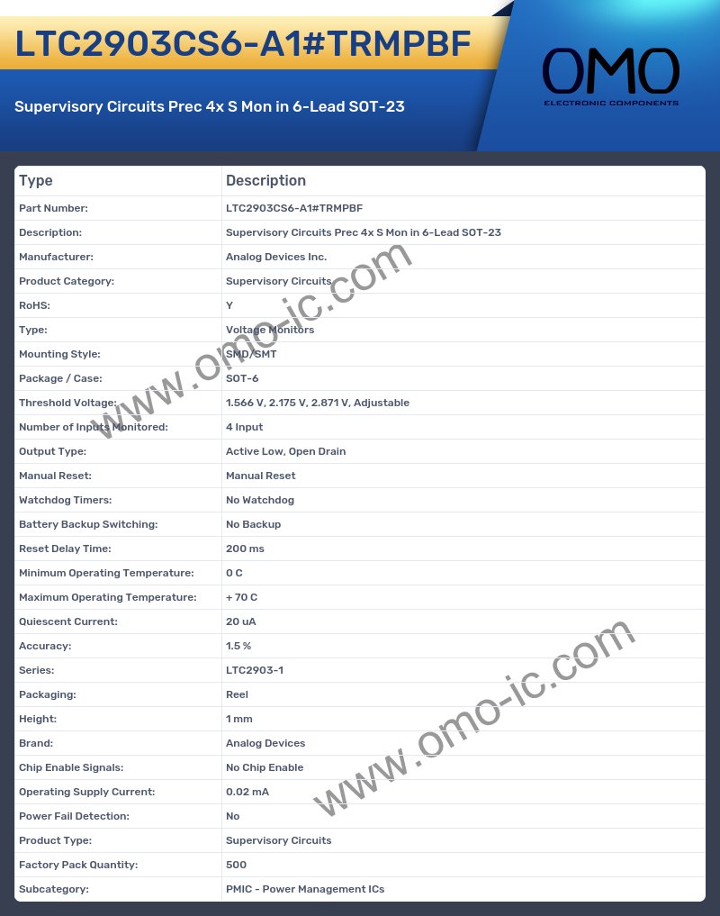 LTC2903CS6-A1#TRMPBF
