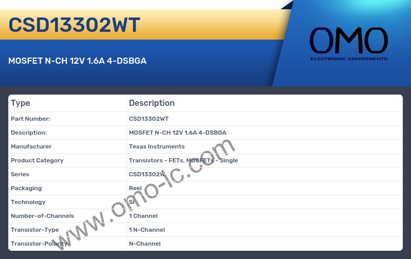 CSD13302WT