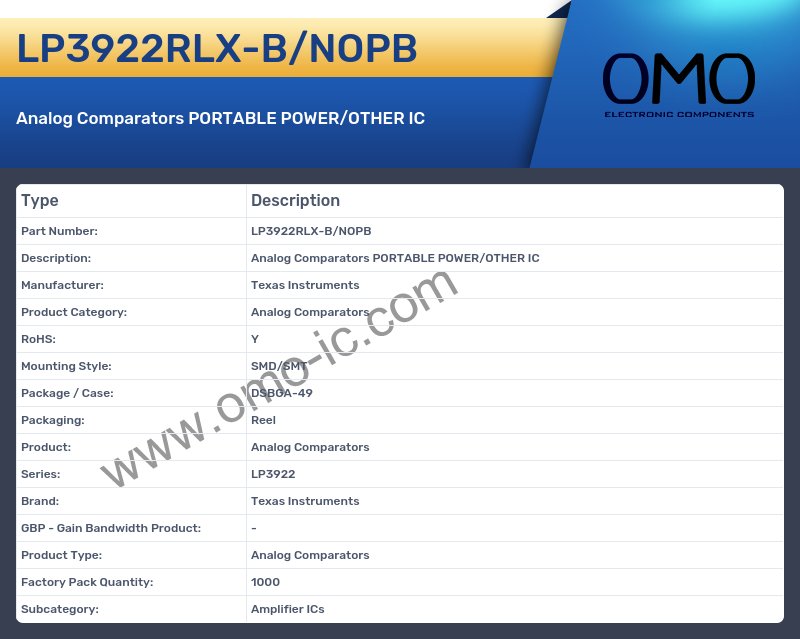 LP3922RLX-B/NOPB