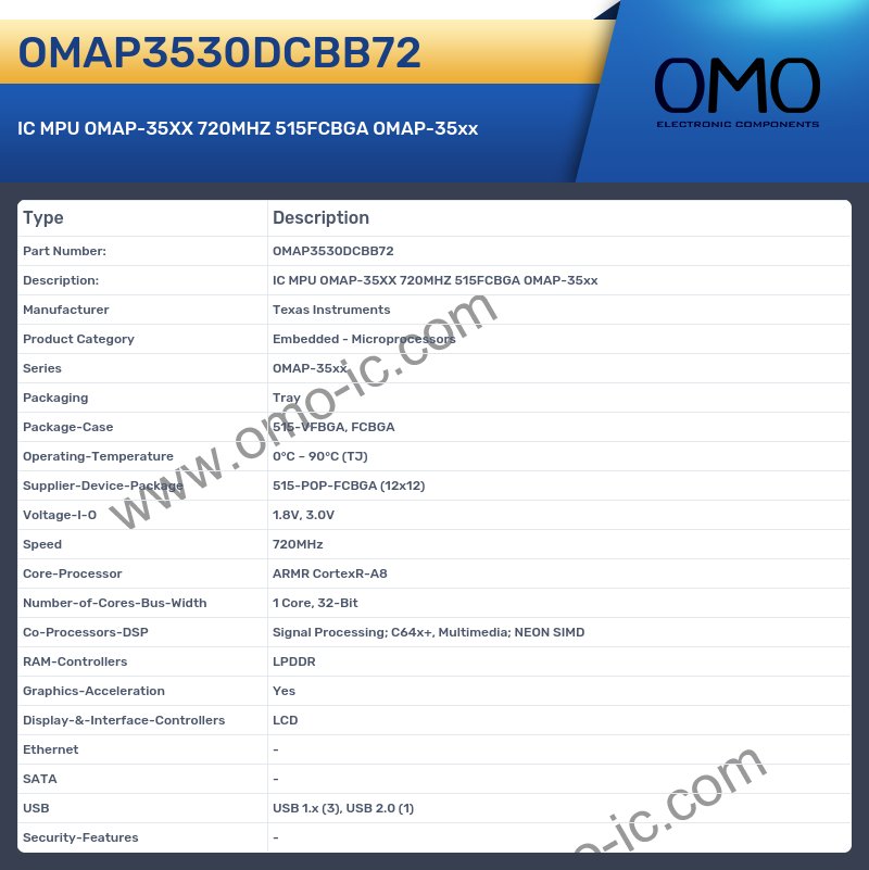 OMAP3530DCBB72