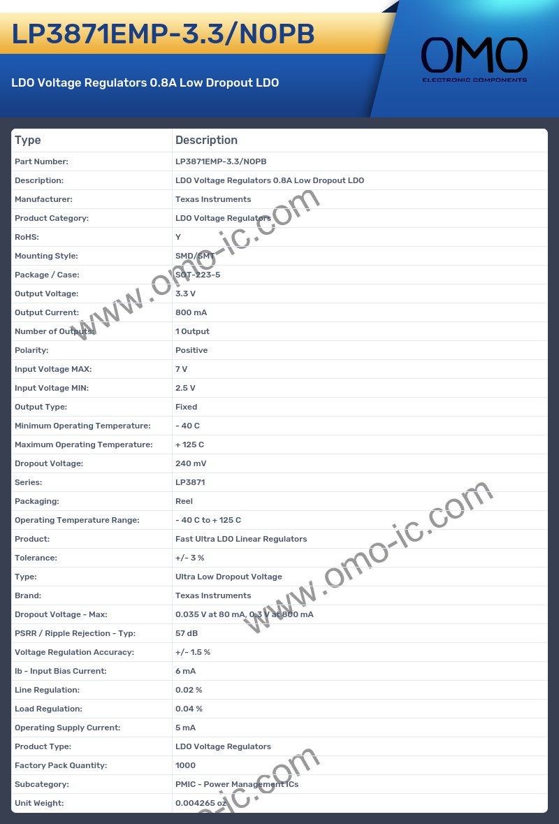 LP3871EMP-3.3/NOPB