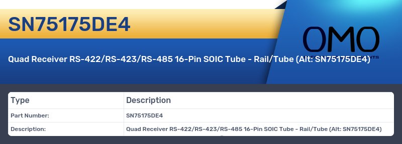 SN75175DE4