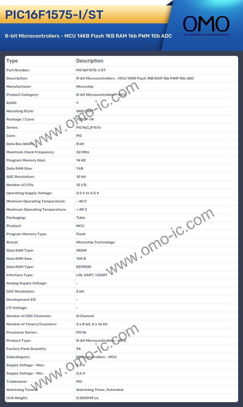 PIC16F1575-I/ST