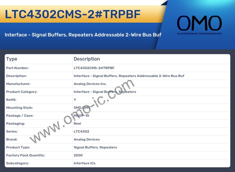 LTC4302CMS-2#TRPBF