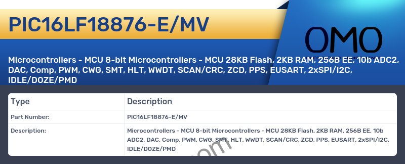 PIC16LF18876-E/MV