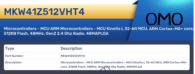 MKW41Z512VHT4