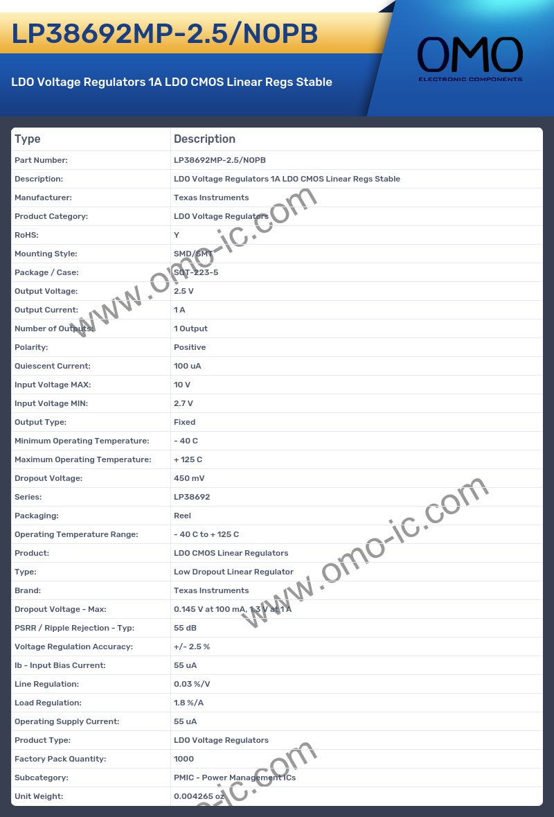 LP38692MP-2.5/NOPB
