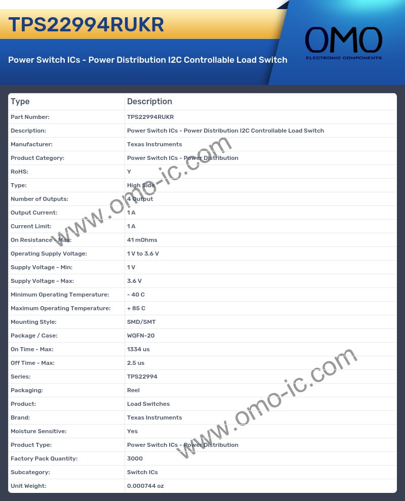 TPS22994RUKR