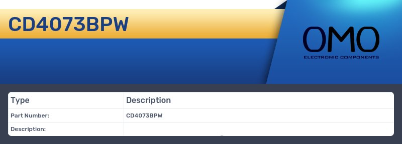 CD4073BPW