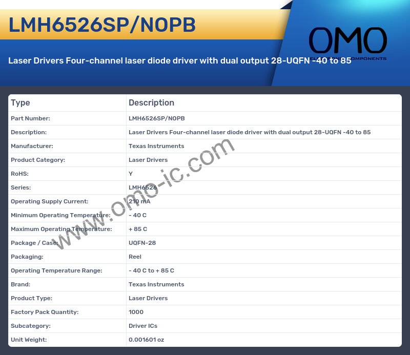 LMH6526SP/NOPB