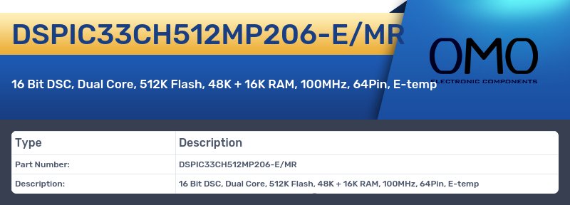 DSPIC33CH512MP206-E/MR