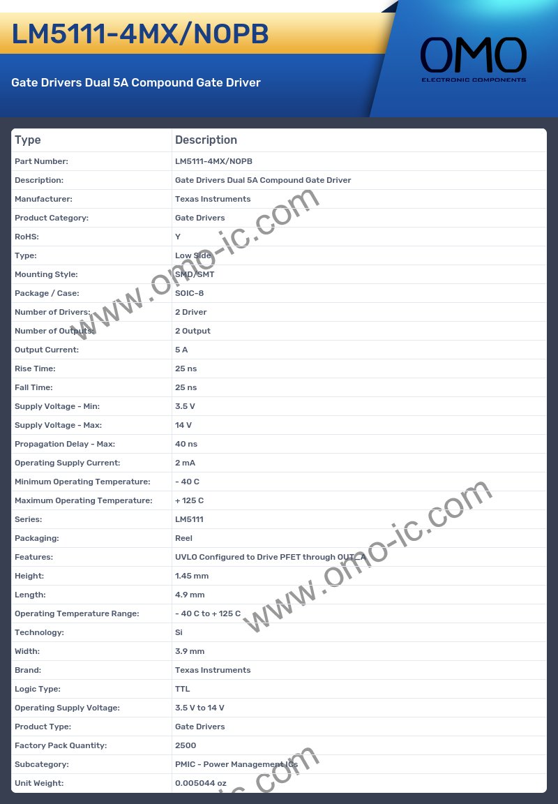 LM5111-4MX/NOPB
