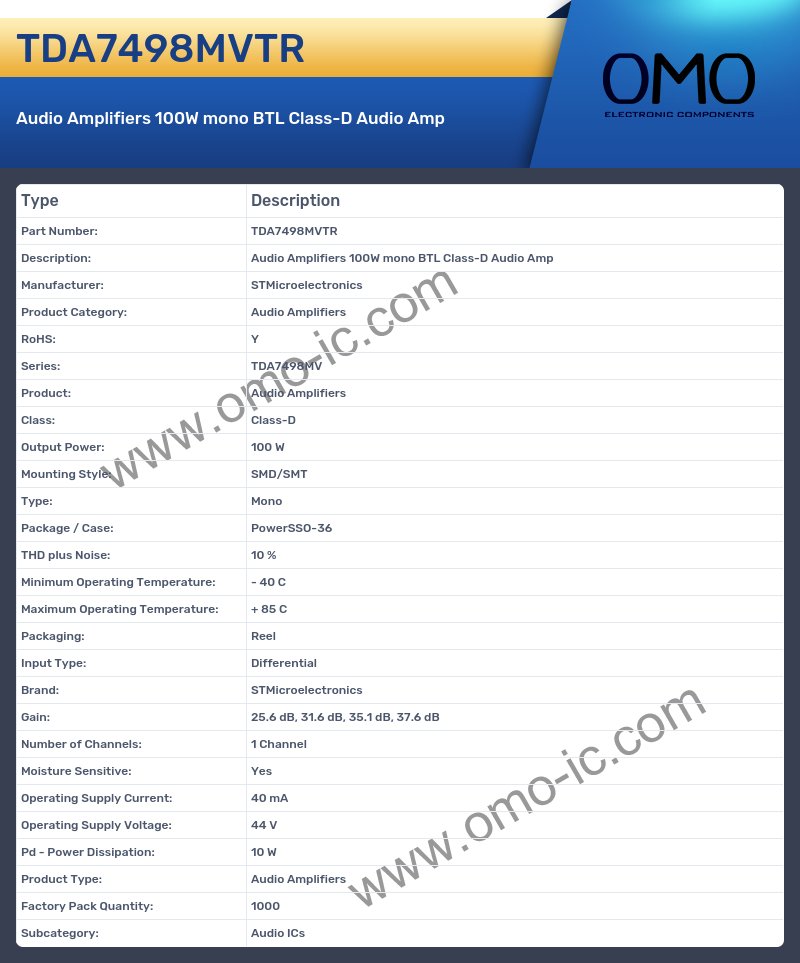 TDA7498MVTR