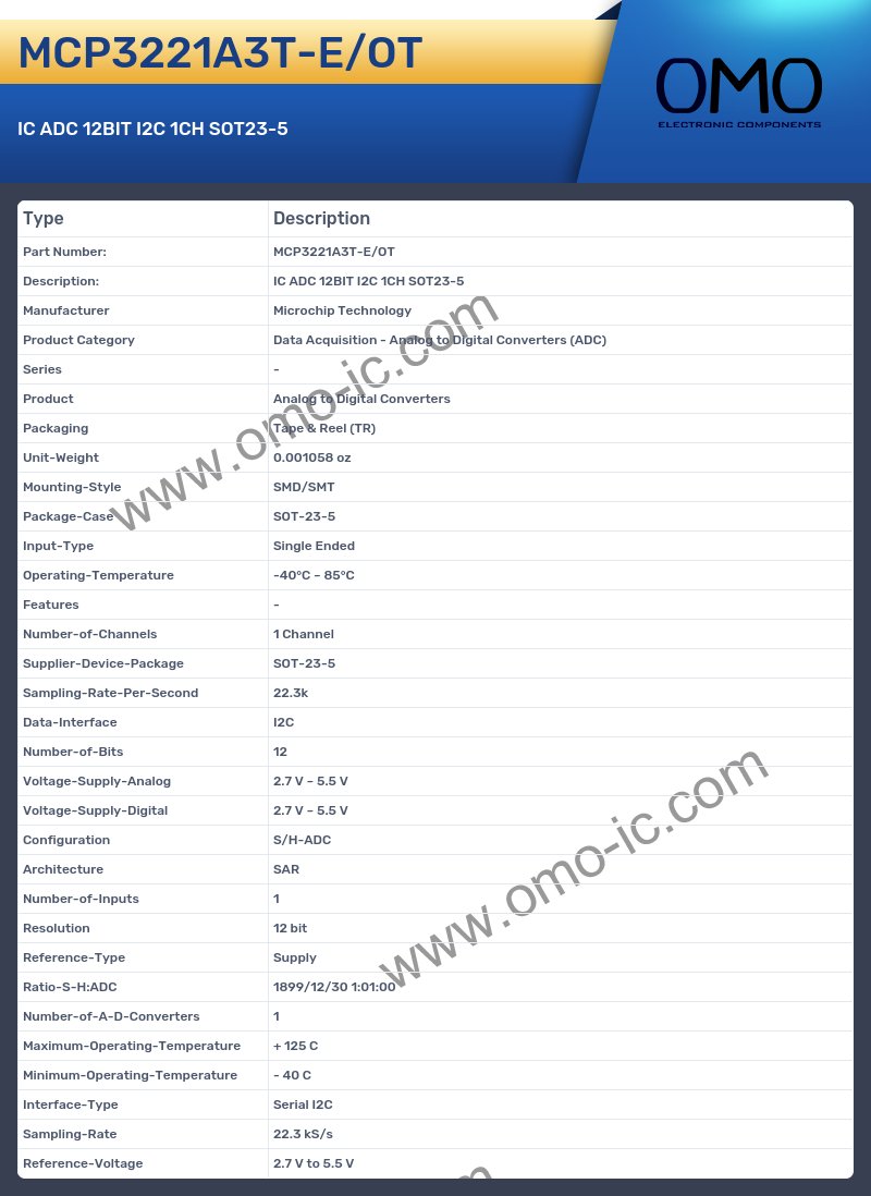 MCP3221A3T-E/OT