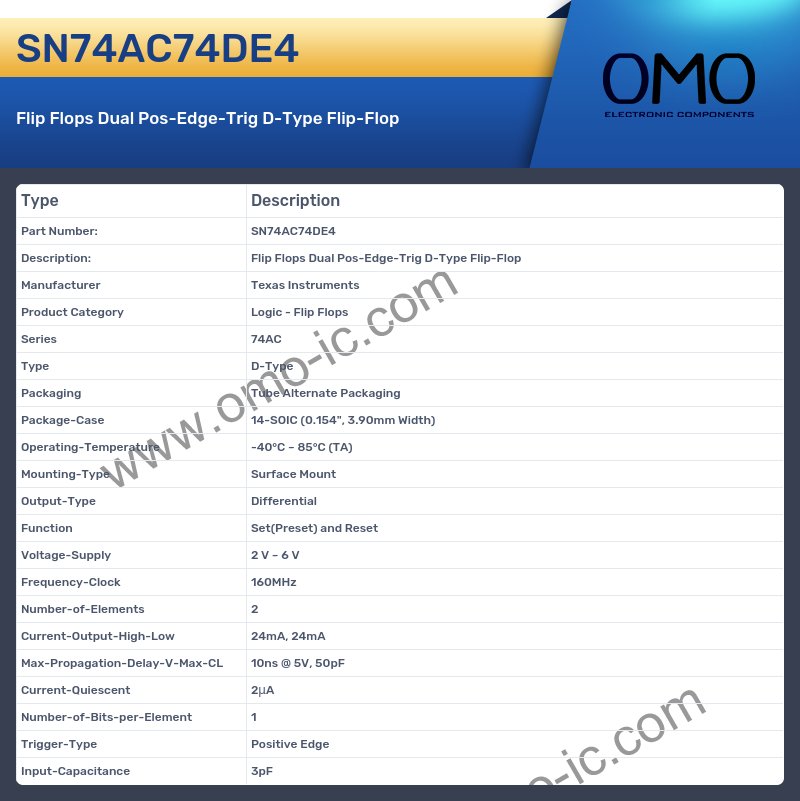 SN74AC74DE4