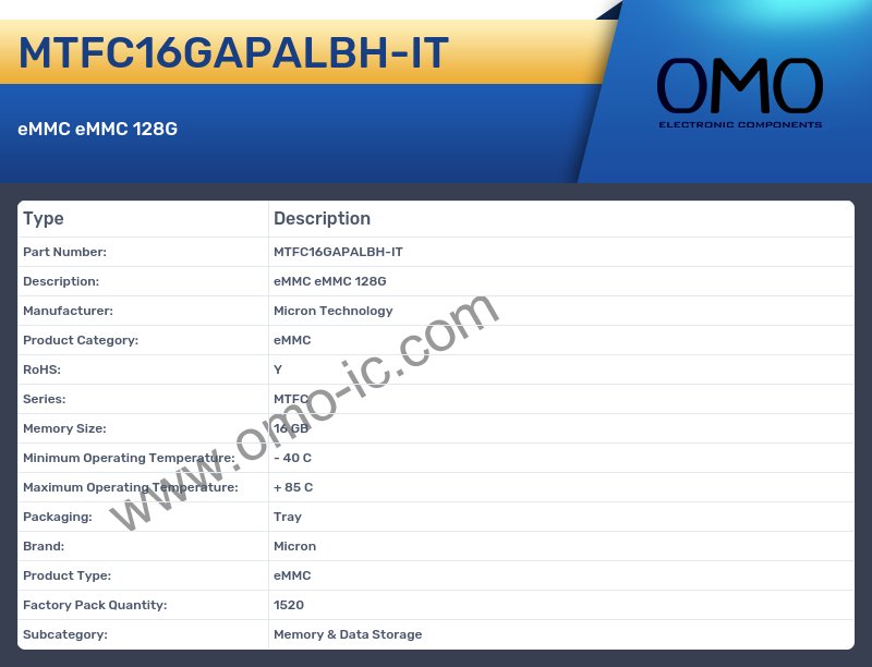 MTFC16GAPALBH-IT