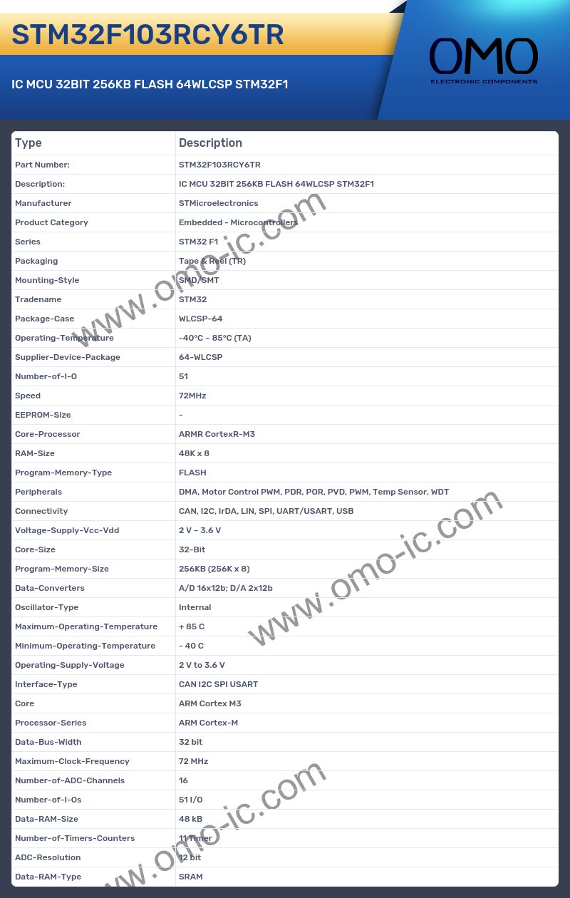 STM32F103RCY6TR