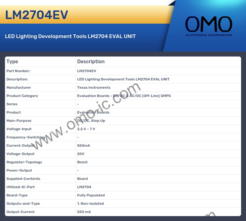 LM2704EV