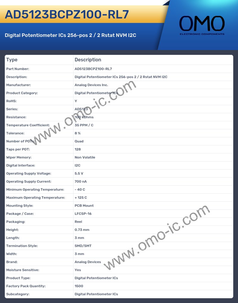 AD5123BCPZ100-RL7