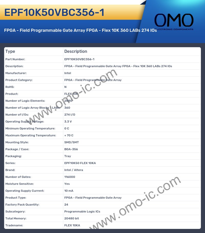 EPF10K50VBC356-1