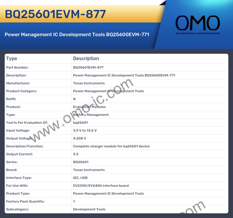 BQ25601EVM-877