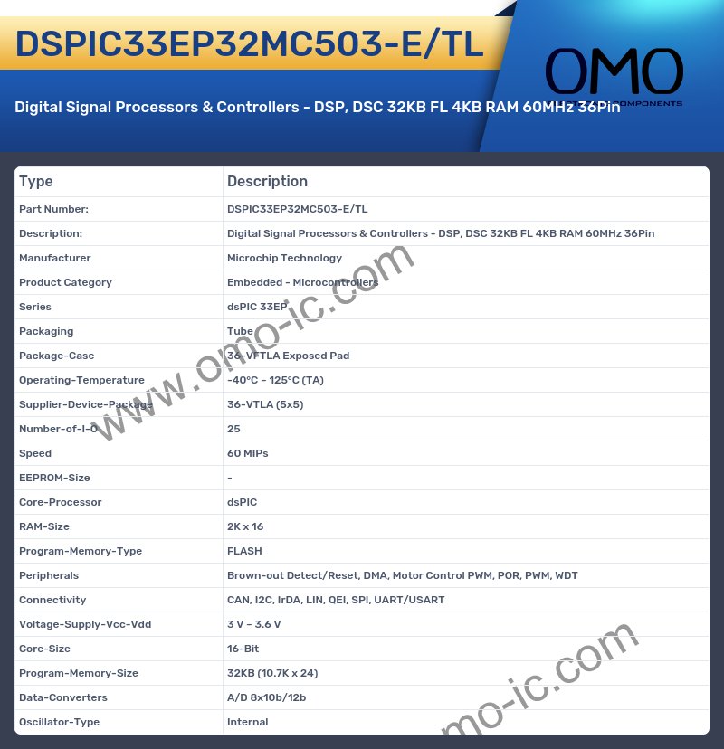 DSPIC33EP32MC503-E/TL