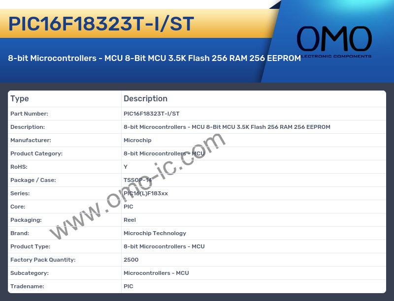PIC16F18323T-I/ST