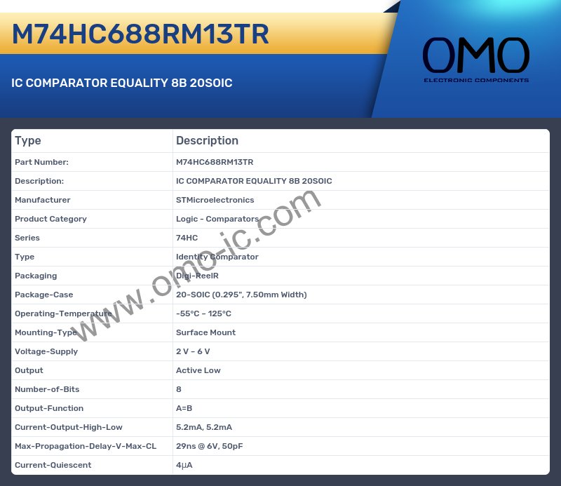 M74HC688RM13TR