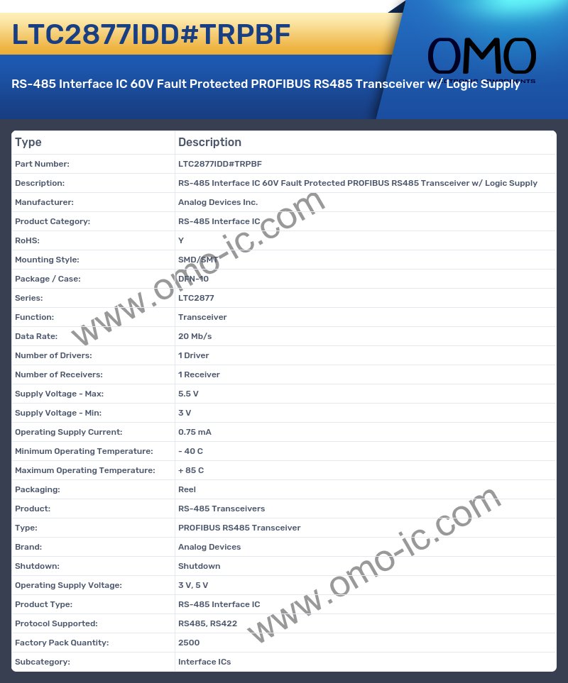 LTC2877IDD#TRPBF