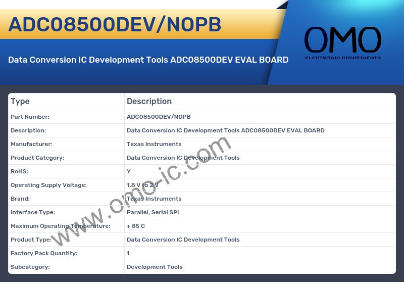 ADC08500DEV/NOPB
