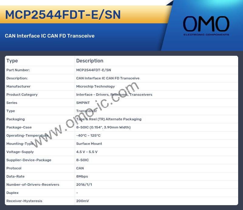 MCP2544FDT-E/SN