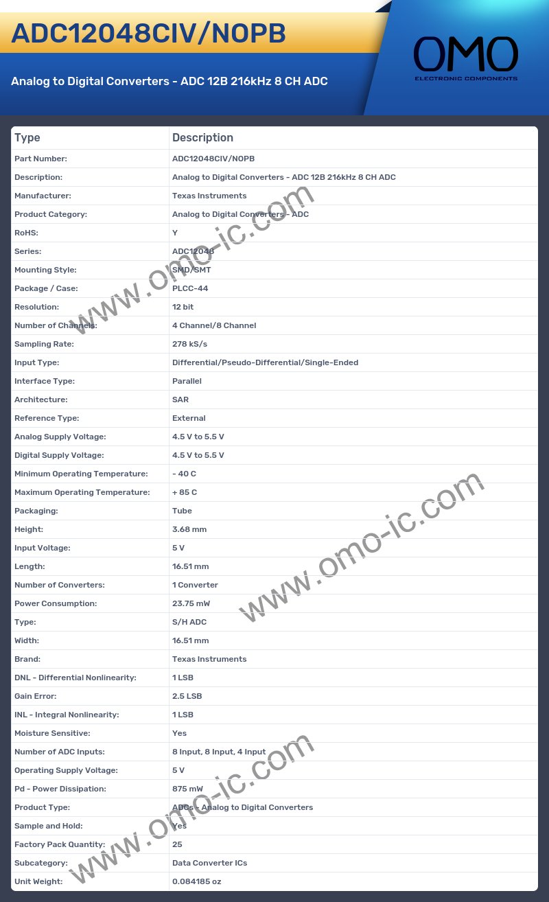 ADC12048CIV/NOPB