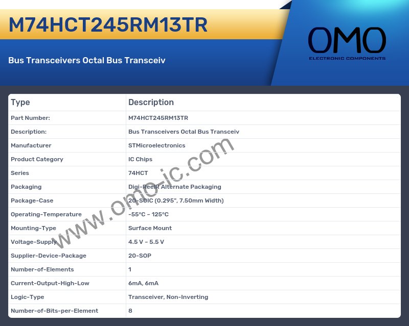 M74HCT245RM13TR