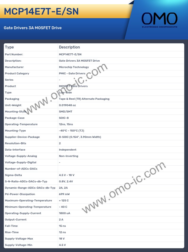 MCP14E7T-E/SN