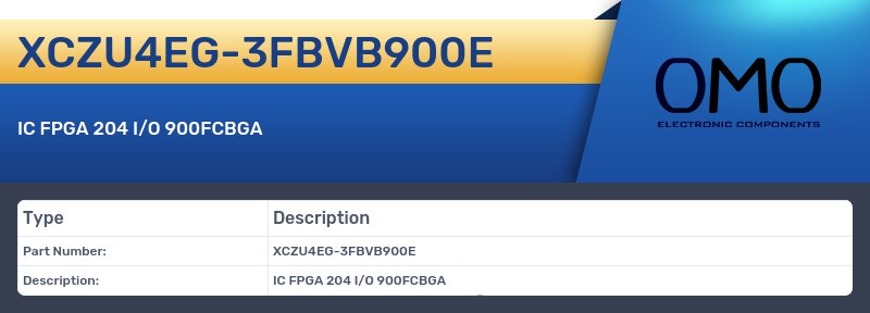 XCZU4EG-3FBVB900E
