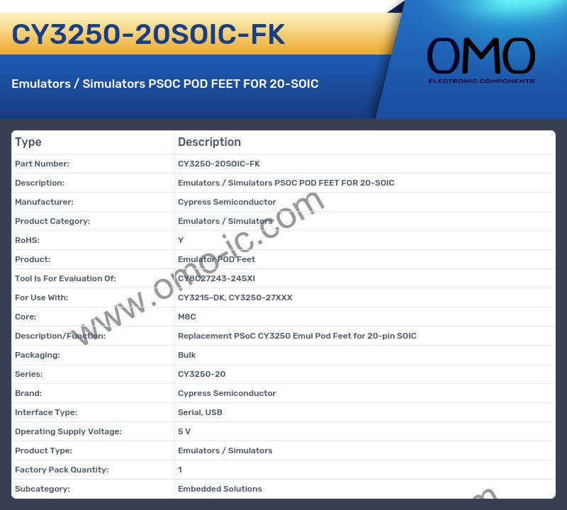 CY3250-20SOIC-FK