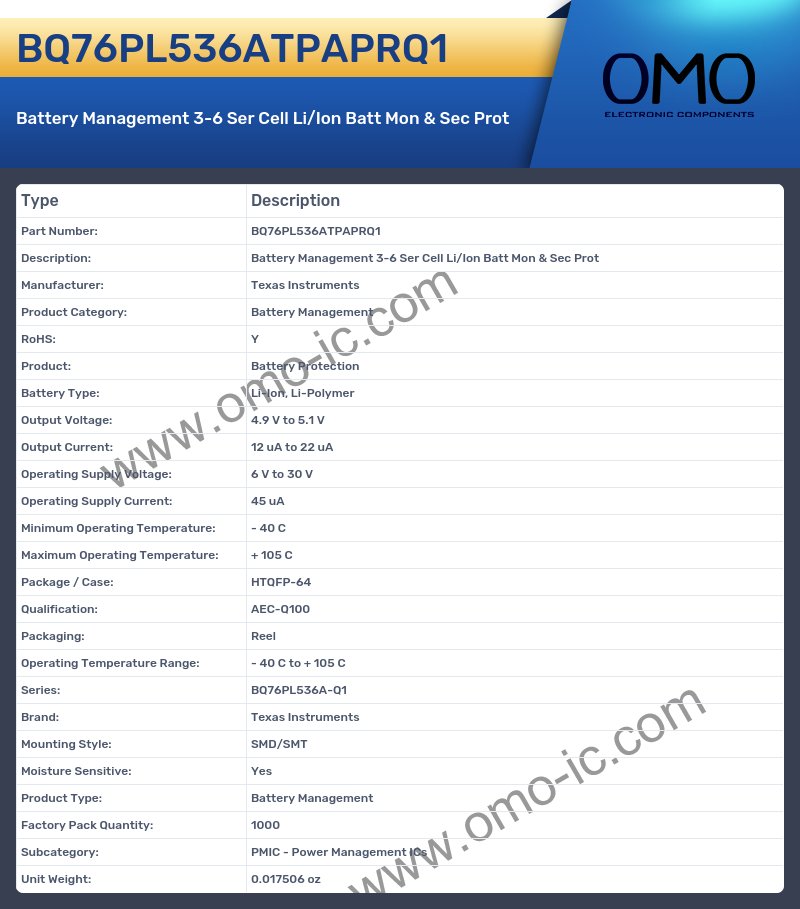 BQ76PL536ATPAPRQ1