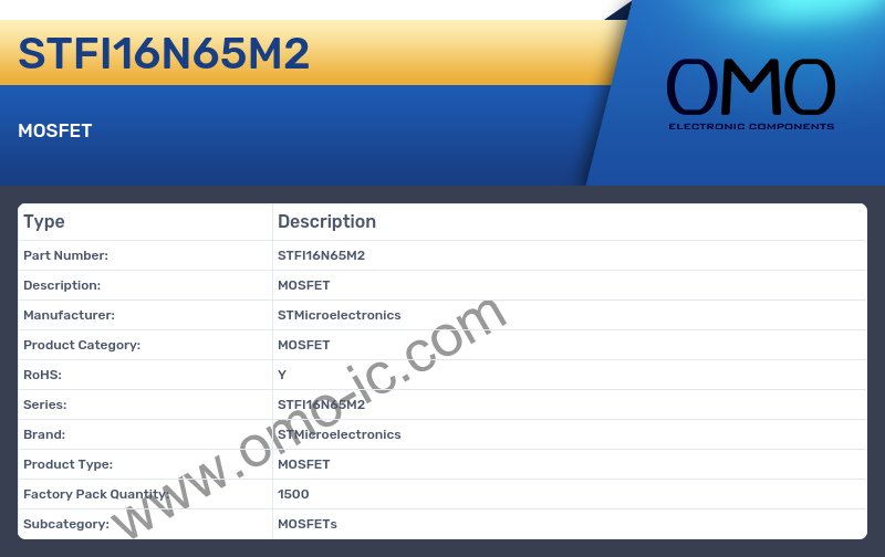 STFI16N65M2