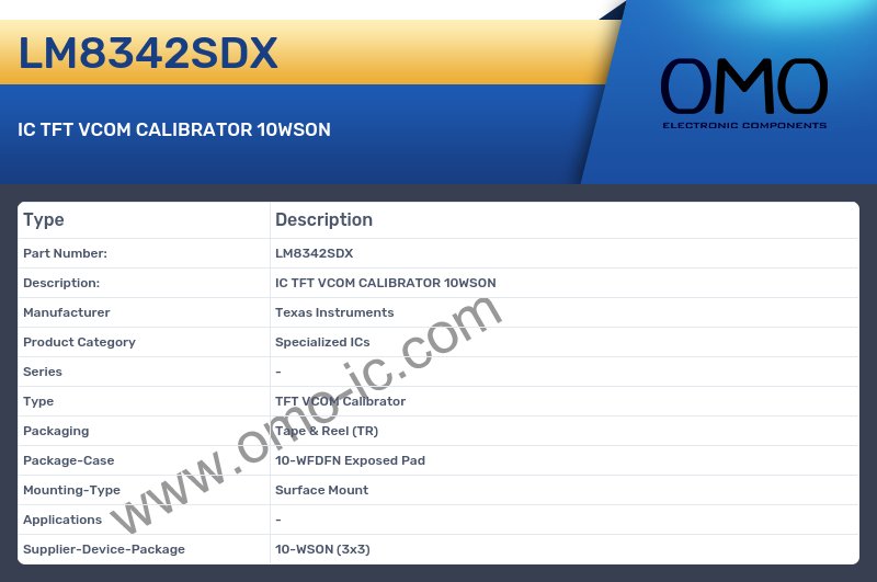 LM8342SDX