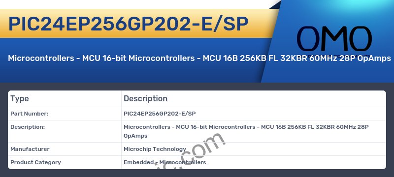 PIC24EP256GP202-E/SP