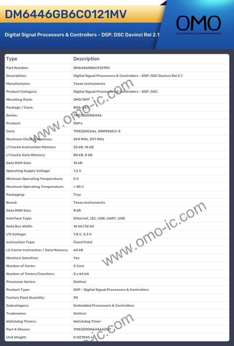 DM6446GB6C0121MV