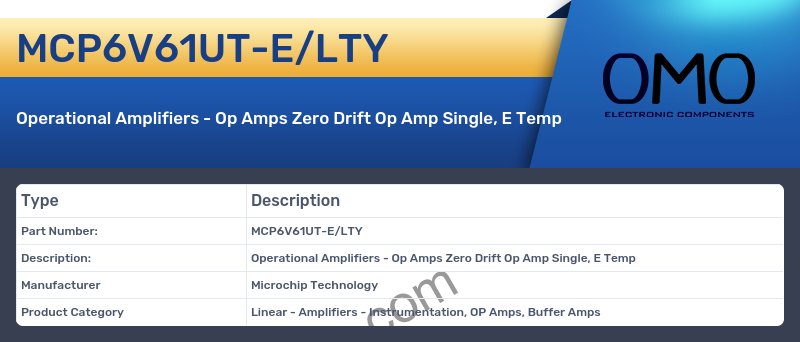 MCP6V61UT-E/LTY