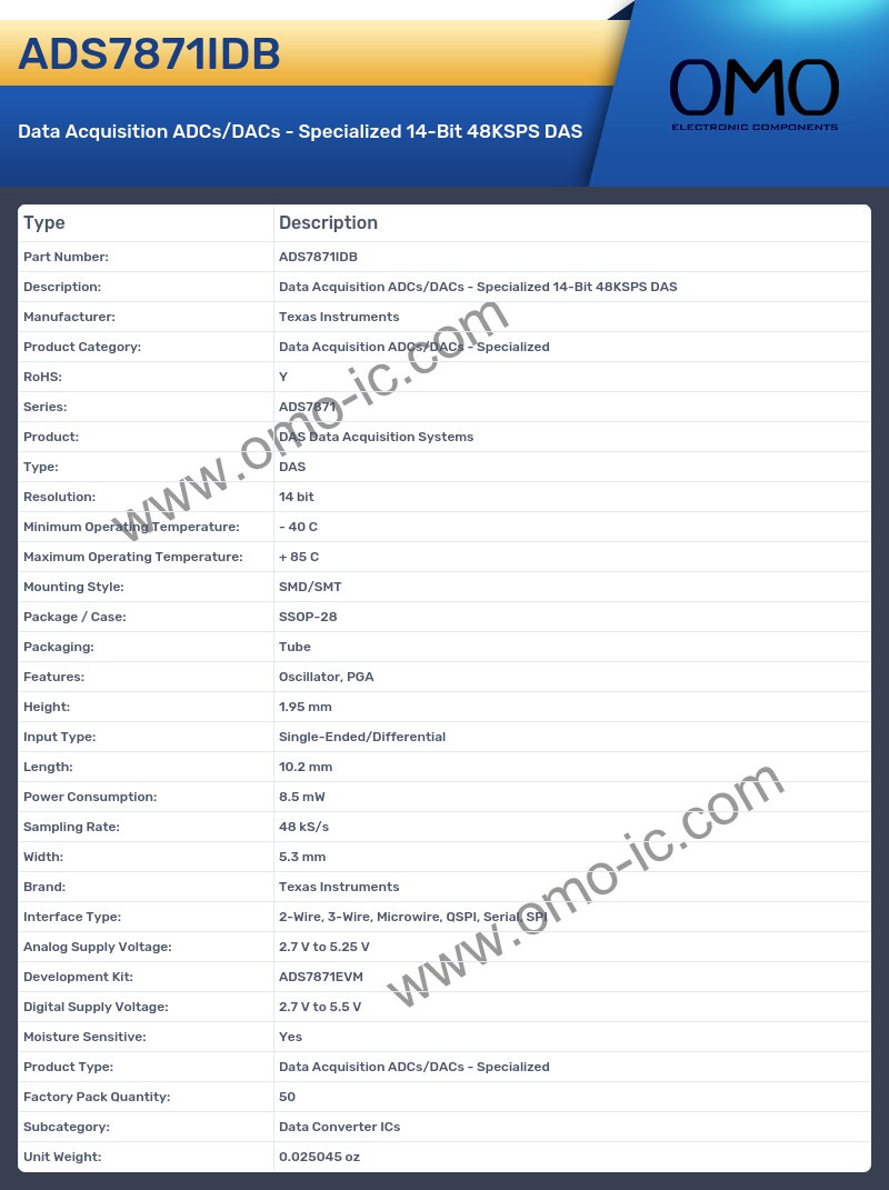 ADS7871IDB