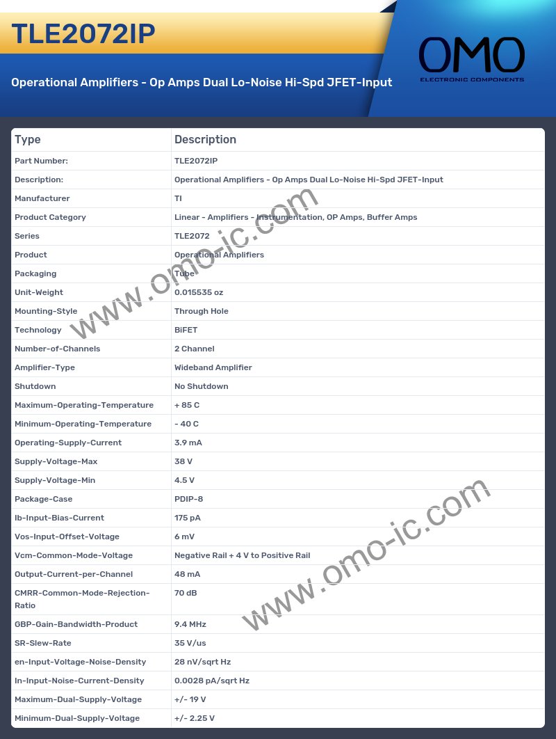 TLE2072IP