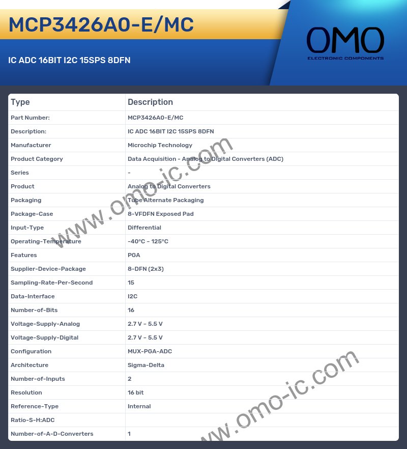 MCP3426A0-E/MC