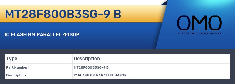 MT28F800B3SG-9 B