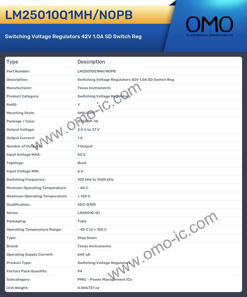 LM25010Q1MH/NOPB