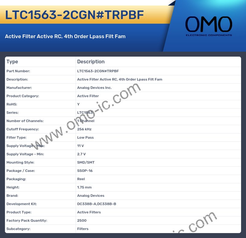 LTC1563-2CGN#TRPBF